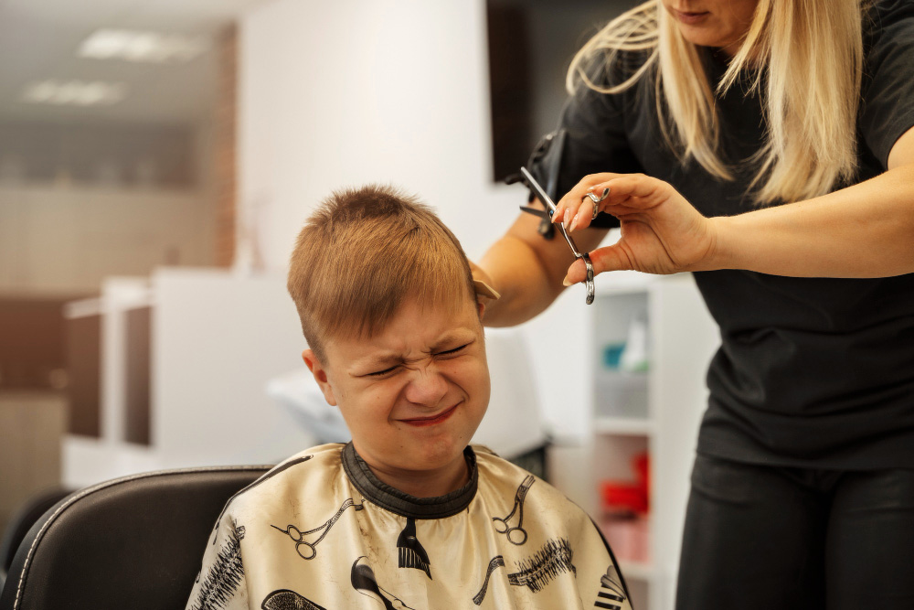 Kids haircut service