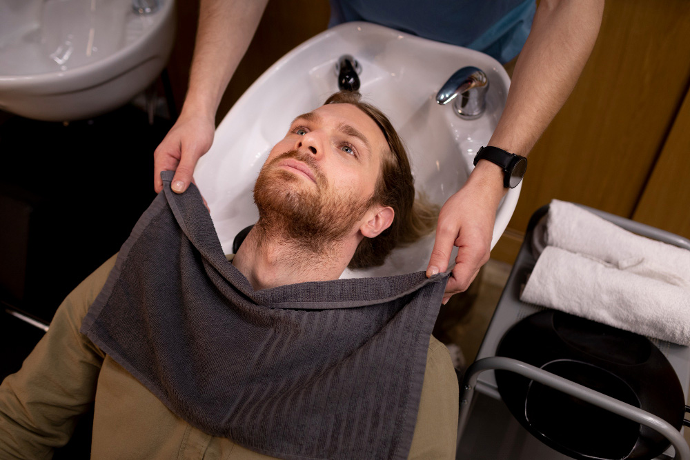 Hair washing service