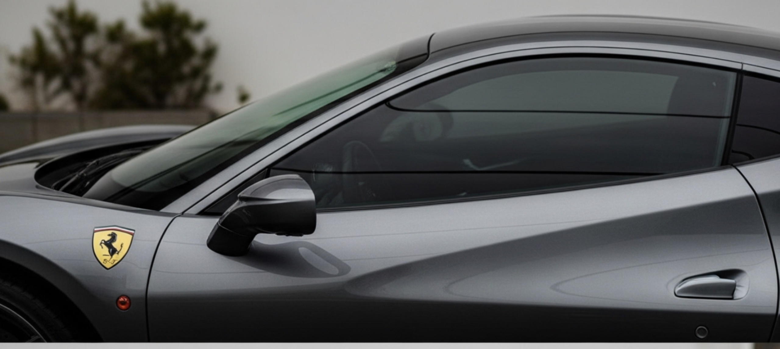 Another panoramic sporty car with tint